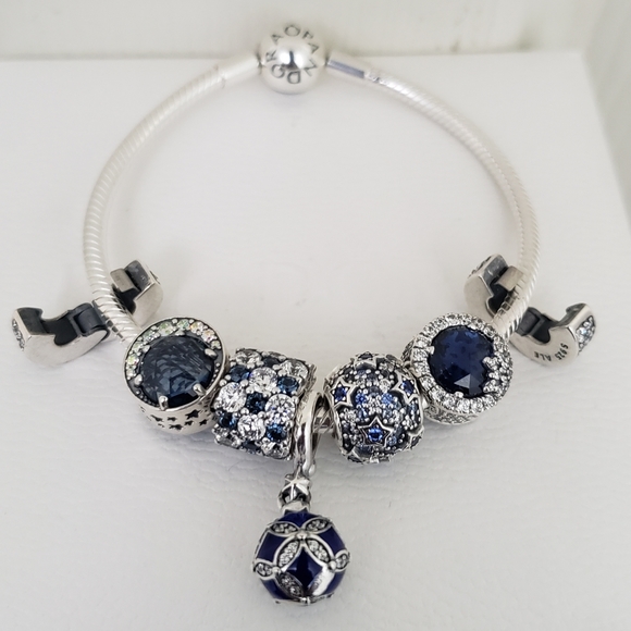 🎉Authentic Pandora 8pc BRACELET SET - Picture 2 of 13